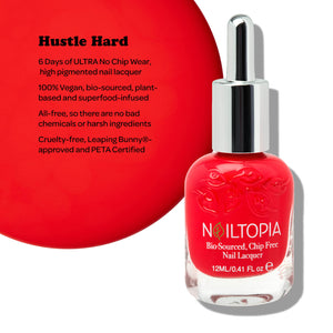 Bio-Sourced Chip Free Nail Lacquer - Hustle Hard