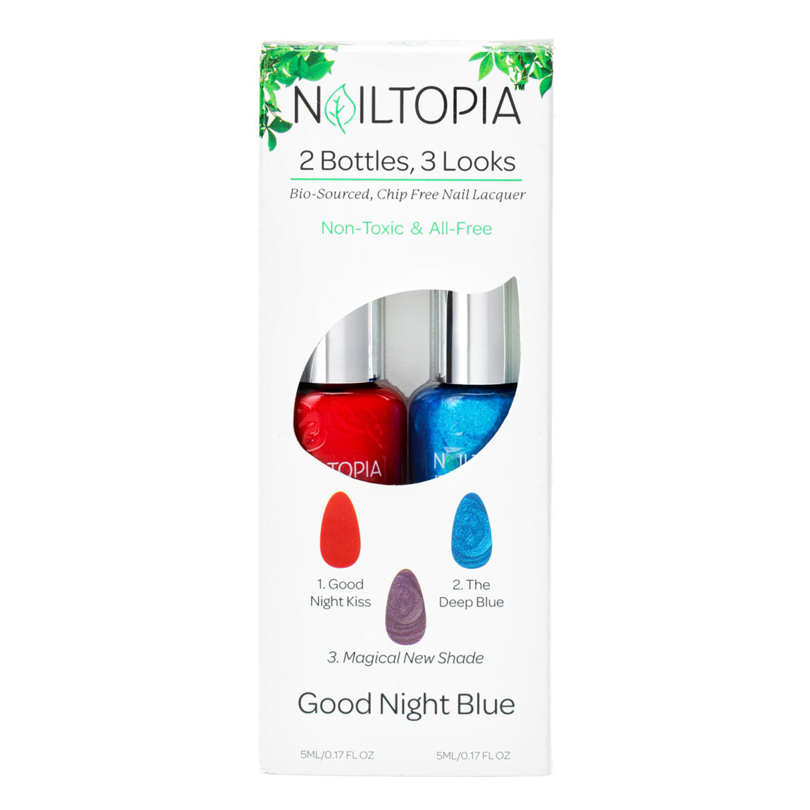 Plant-Based Chip-Free Nail Lacquer - Good Night Blue